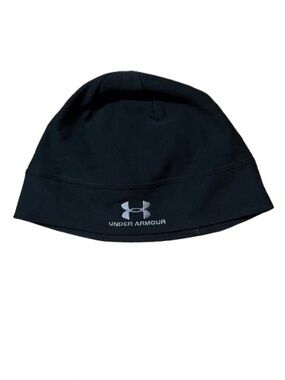 Under Armour Storm Women’s Black Stretch Performance Beanie Skull Cap Hat OSFA